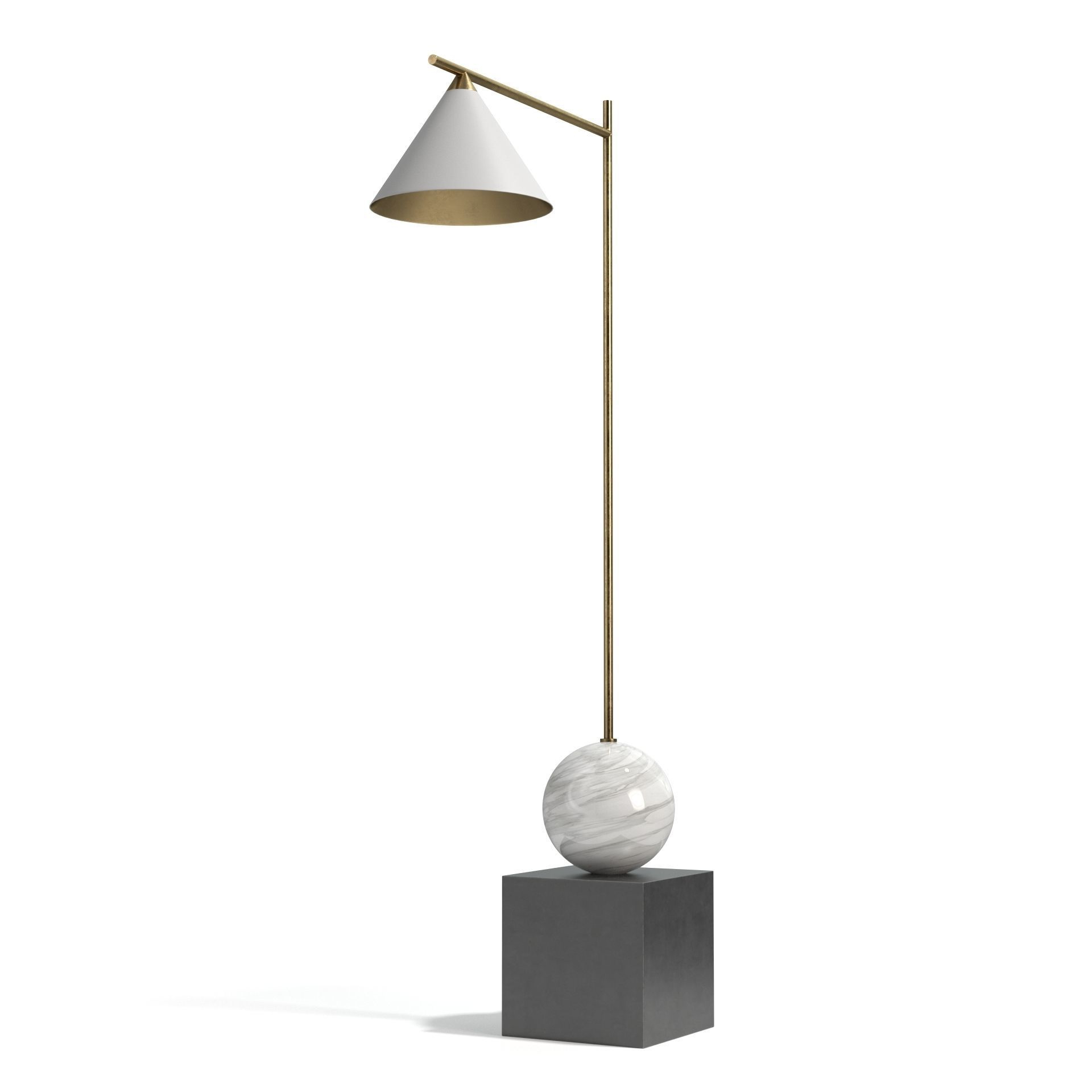 Cleo Floor Lamp Kelly Wearstler 3d Model in sizing 1920 X 1920