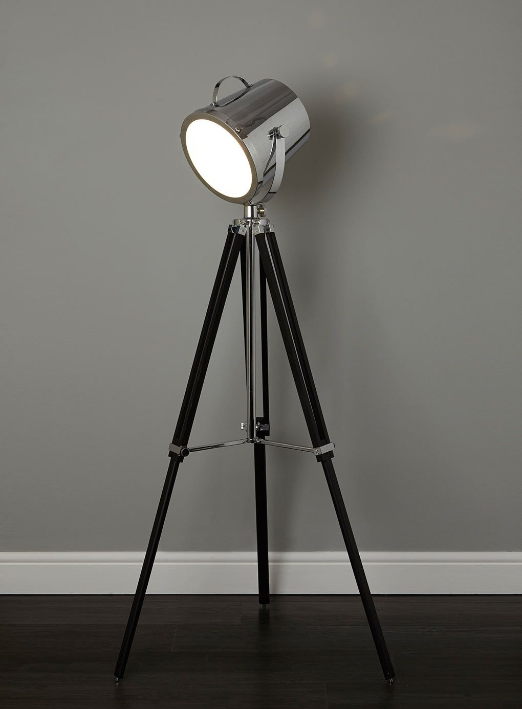 Cody Camera Floor Lamp Contemporary Floor Lamps Home regarding sizing 1020 X 1386