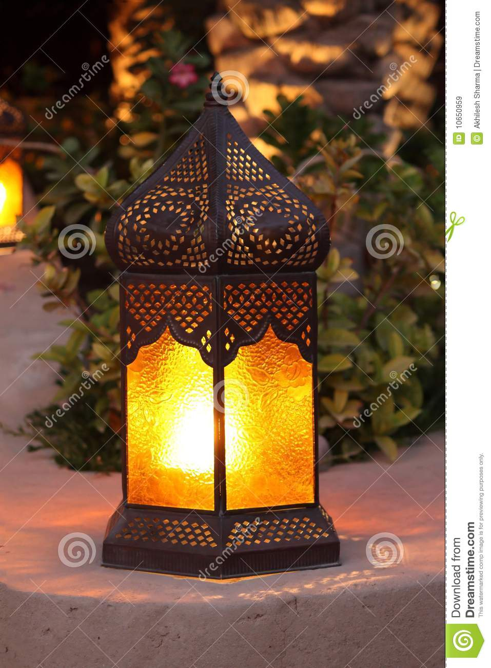 Colorful Arabic Lamp Stock Image Image Of Light Dubai intended for dimensions 957 X 1300