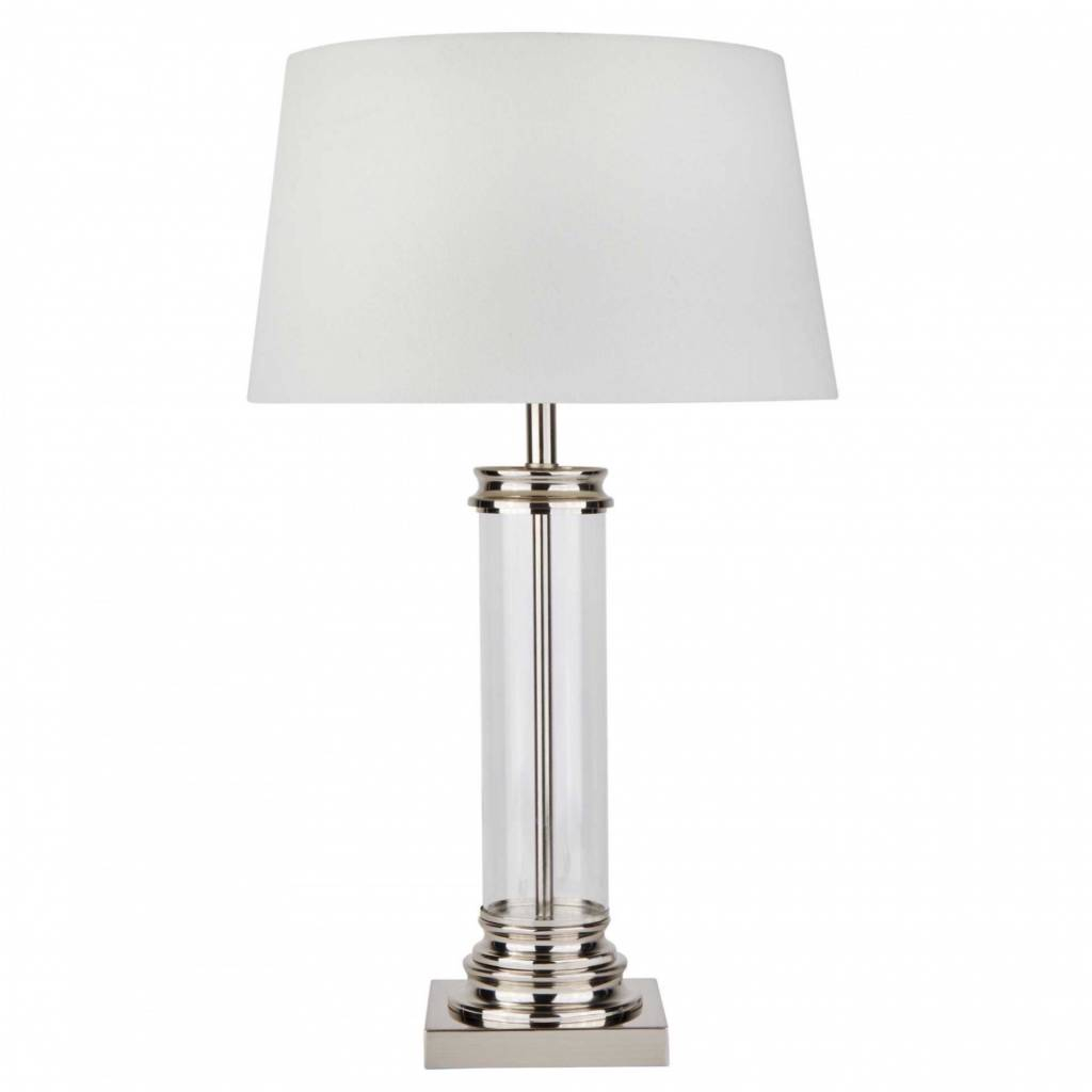 Column Classic Glass Column Table Lamp inside dimensions 1024 X 1024