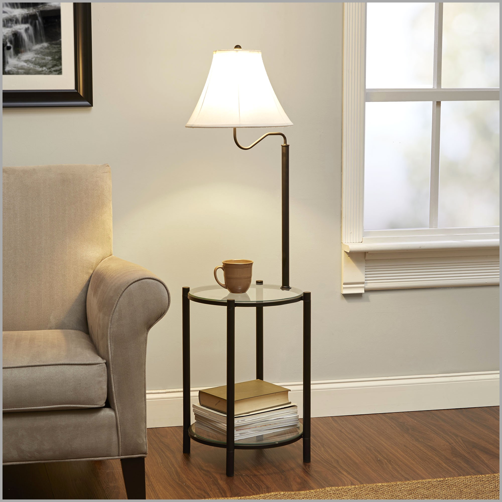Contemporary Floor Lamp And Table Combination Modern throughout size 2000 X 2000