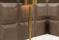 Contemporary Italian Burnished Brass Floor Lamp Lamps inside measurements 987 X 995