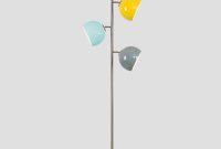 Contemporary Style 3 Way Brushed Chrome Floor Lamp With Mini with sizing 1000 X 1000
