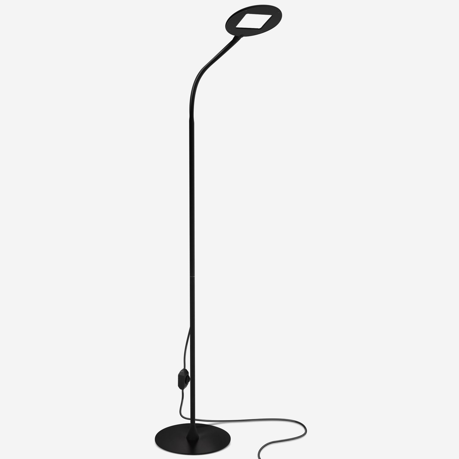 Contour Flex Led Floor Lamp For Reading Crafts Office Tasks with regard to size 1500 X 1500