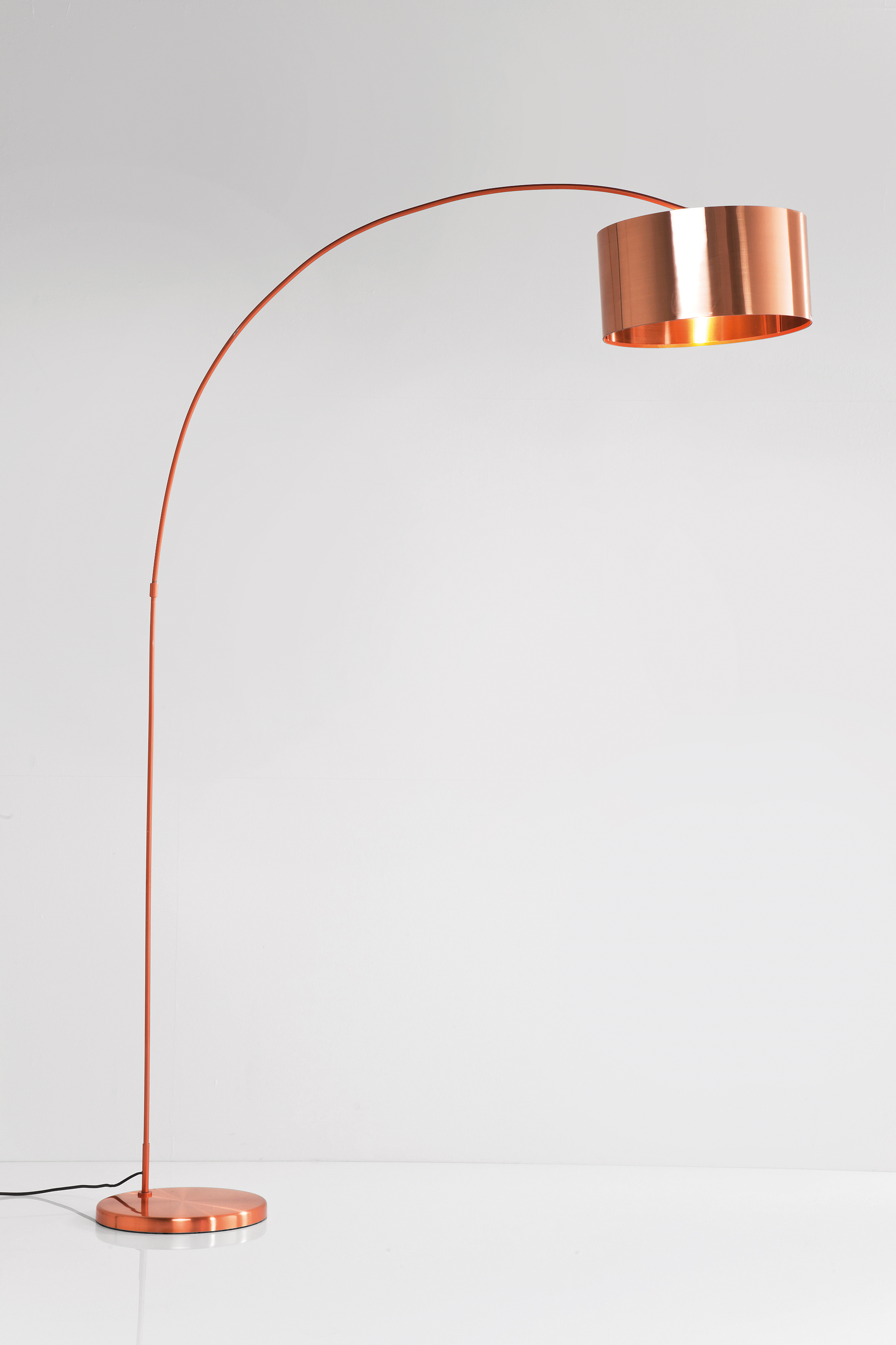 Copper Arc Floor Lamp Floor Lamps Arc Floor Lamps intended for measurements 2126 X 3189