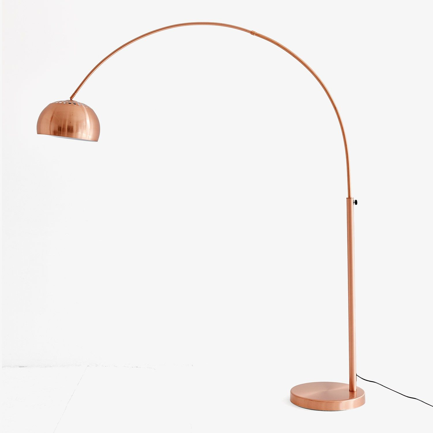 Copper Bow Floor Lamp Copper Floor Lamp Floor Lamp throughout dimensions 1500 X 1500