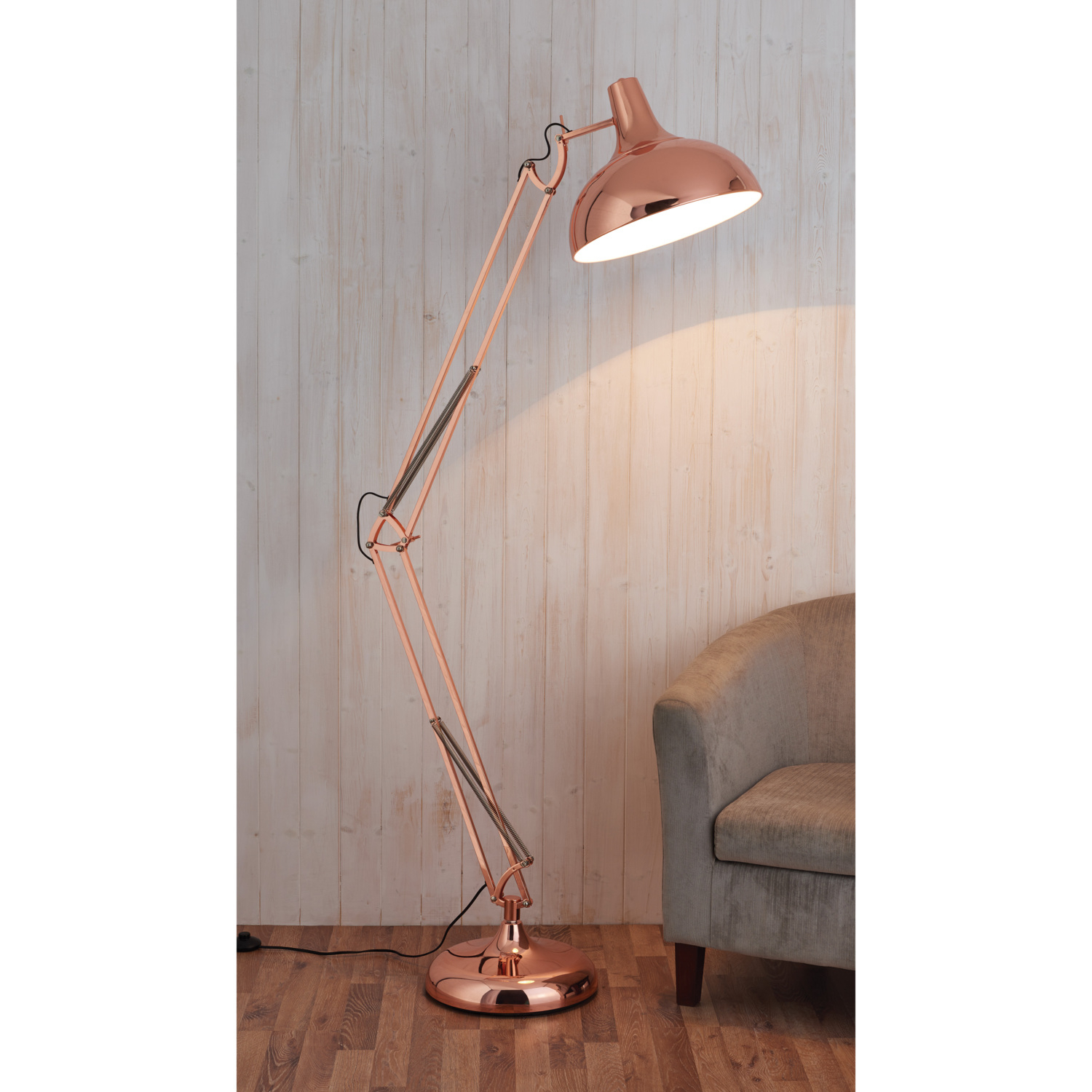 Copper Giant Retro Floor Lamp with regard to dimensions 1500 X 1500