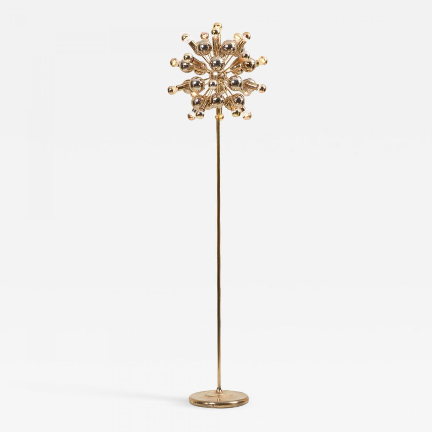 Cosack Leuchten Sputnik Floor Lamp In Brass Cosack Leuchten Germany intended for proportions 1400 X 1400