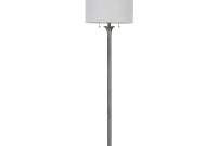 Cosenza Metal Floor Lamp Silver 47x22 Includes Energy inside sizing 1000 X 1000