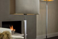 Cosmopolitan Chrome Floor Lamp Matching Table Wall Lamps regarding proportions 899 X 1299
