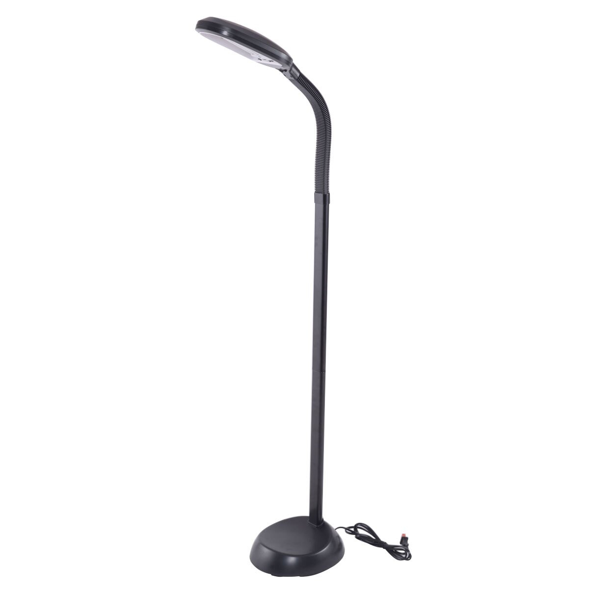 Costway Black 5ft Tall Deluxe Sunlight Floor Lamp Natural Reading Light Home Furniture for sizing 1200 X 1200