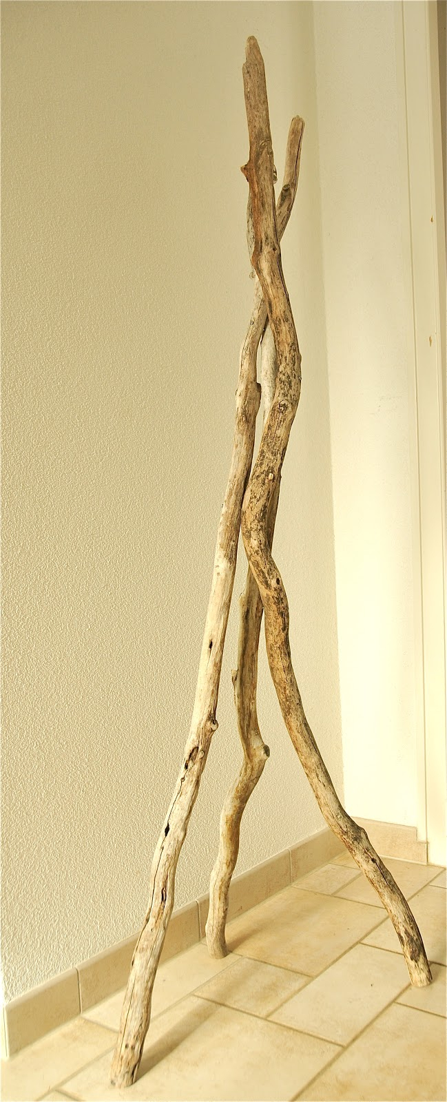 Creative Journey Diy Driftwood Floor Lamp with size 649 X 1600