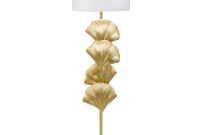 Cresswell 64 In Gold Leaf Art Deco Coastal Seashell Floor Lamp And Led Bulb within size 1000 X 1000