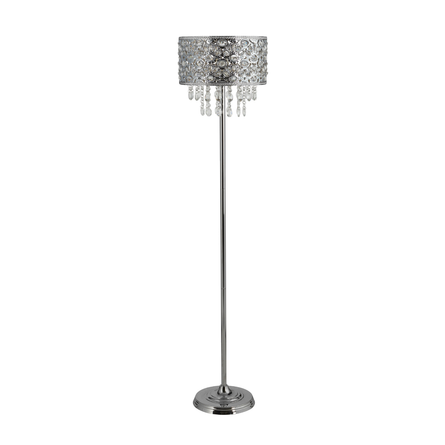 Cross Droplet Crystal Floor Lamp pertaining to size 1500 X 1500