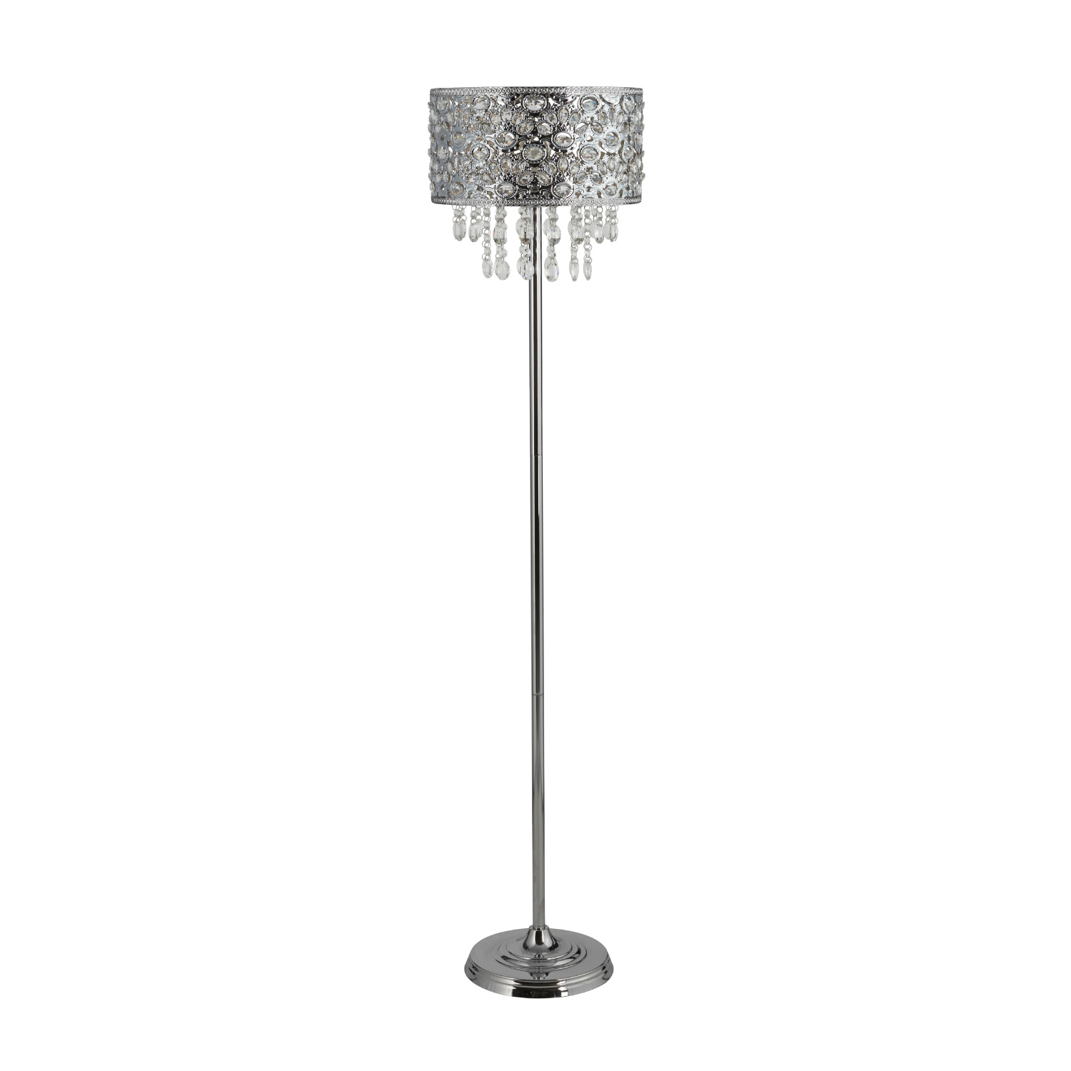 Cross Droplet Crystal Floor Lamp throughout dimensions 1500 X 1500