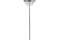 Cross Droplet Crystal Floor Lamp with size 1500 X 1500
