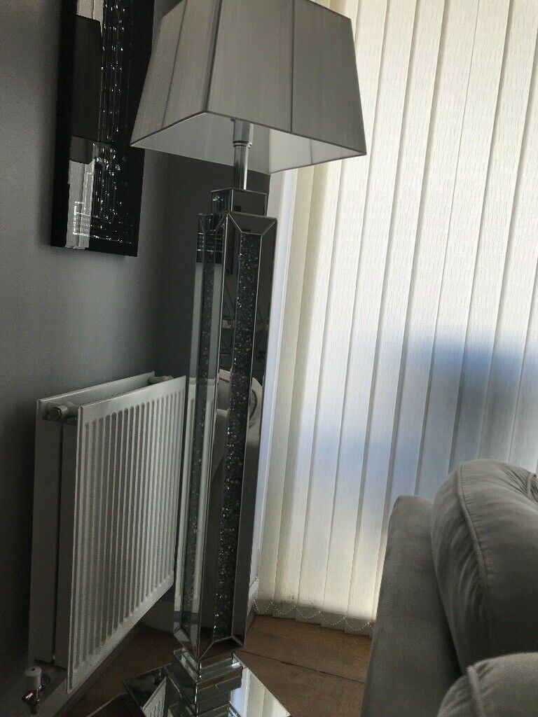 Crushed Diamond Floor Lamp Excellent Condition In Sidcup London Gumtree with proportions 768 X 1024