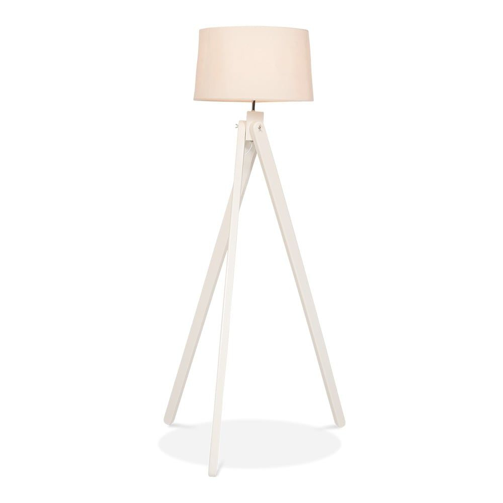 Cult Living Tripod Wooden Floor Lamp White Home Decor with proportions 1000 X 1000
