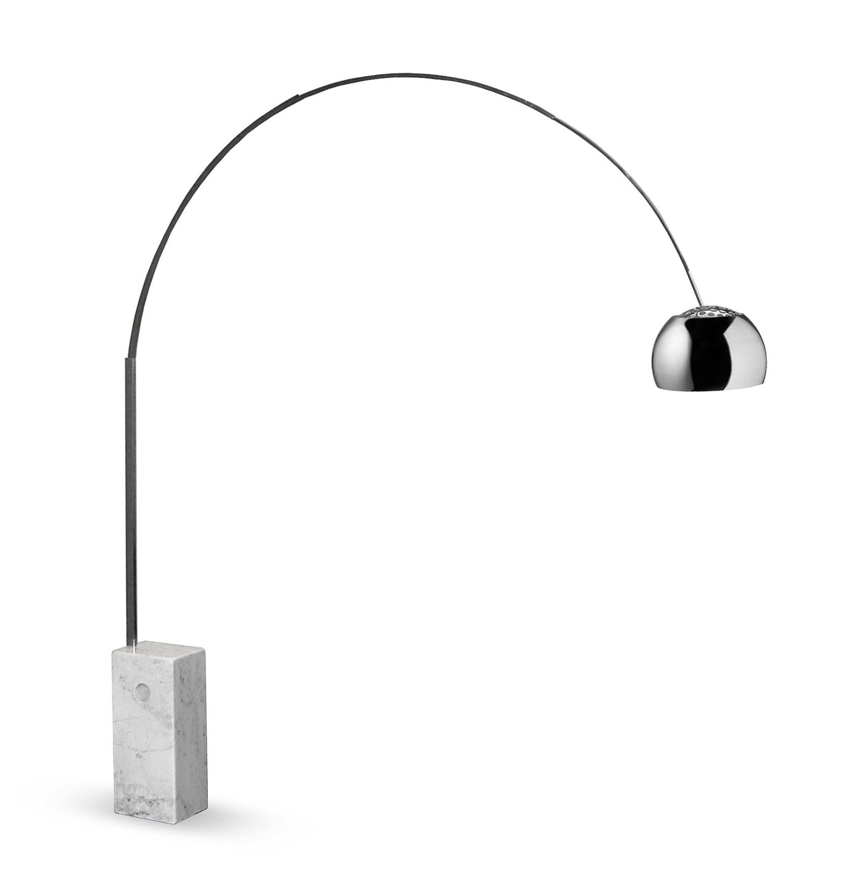 Curva Floor Lamp Replica Of Arco Floor Lamp 400 Euro with regard to measurements 1694 X 1756