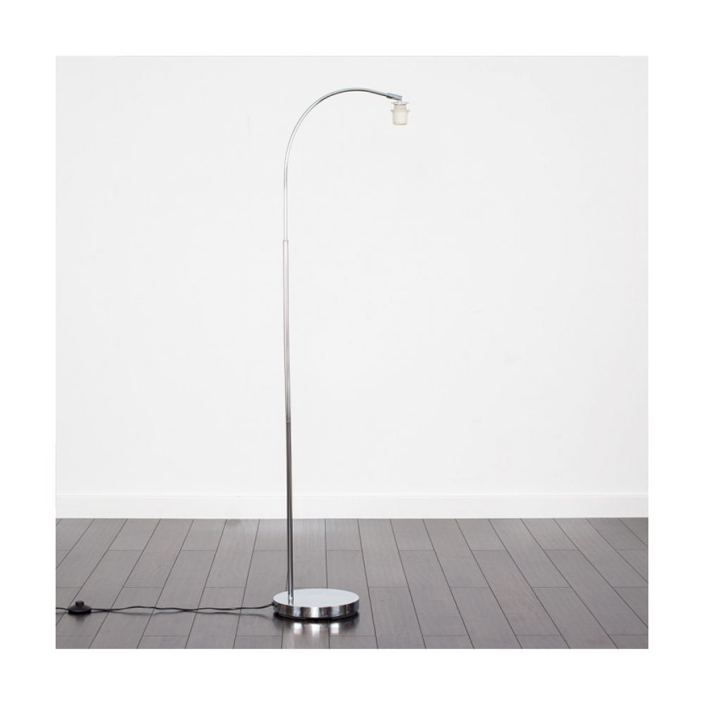 Curva Trend Chrome Floor Lamp And Base Without Shade intended for size 1000 X 1000