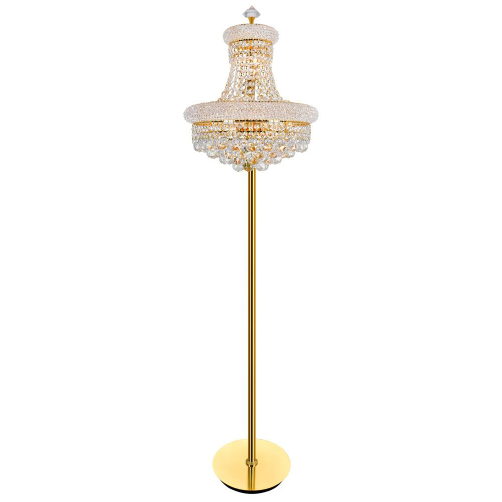 Cwi Lighting Empire 60 In Gold Floor Lamp inside dimensions 1000 X 1000