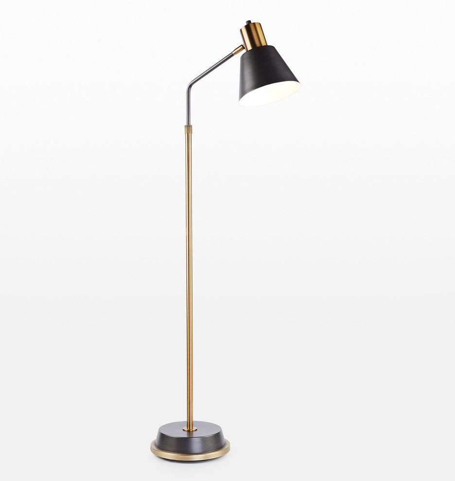 Cylinder Arm Task Floor Lamp In 2019 Gulbran Pielage with sizing 936 X 990