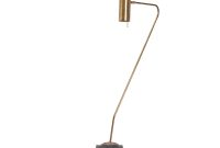 Cylinder Brass Floor Lamp With Weighted Base Consort Floor for size 1600 X 1600