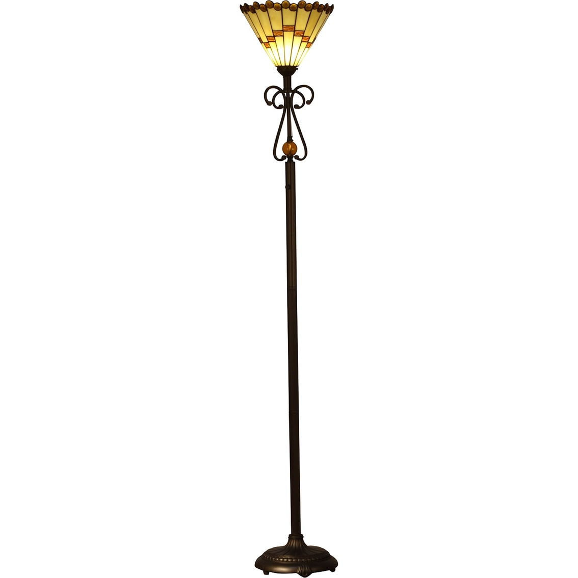 Dale Tiffany Jerome Led Torchiere Floor Lamp Lamps Home for dimensions 1134 X 1134