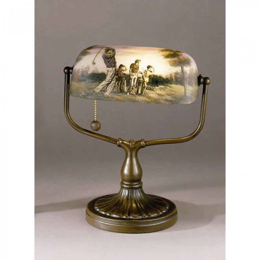 Dale Tiffany Lamps Handale Golf Bankers Lamp In Antique regarding dimensions 900 X 900