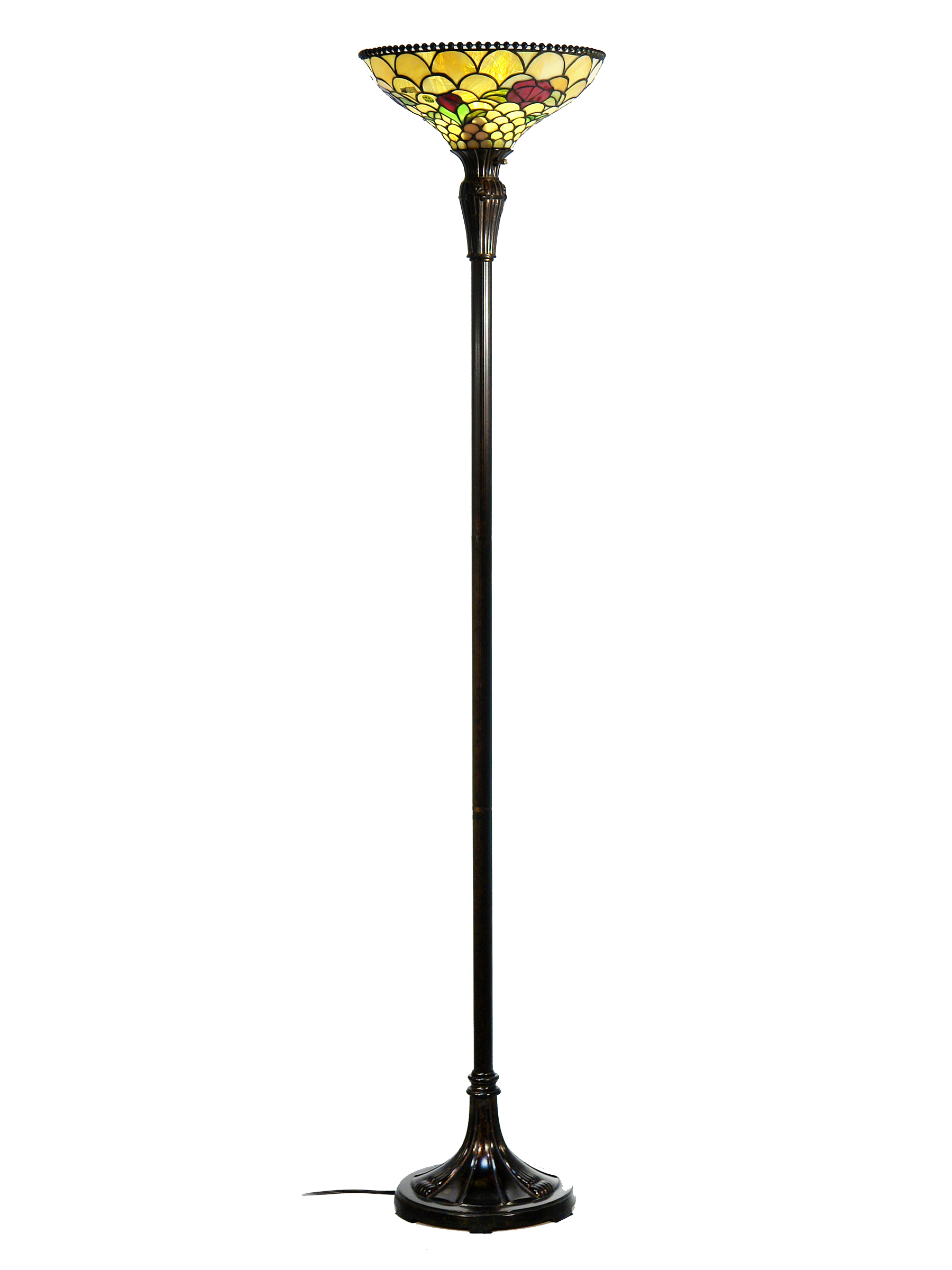 Dale Tiffany Select 69 H Huntley Tiffany Torchiere Floor Lamp in proportions 1800 X 2400