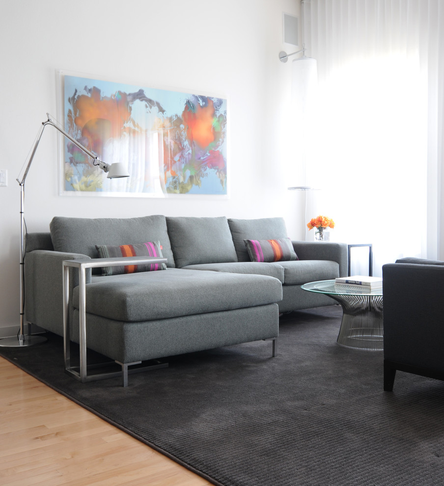 Dallas Slide Under Sofa Contemporary Living Room Dark Gray with proportions 904 X 990