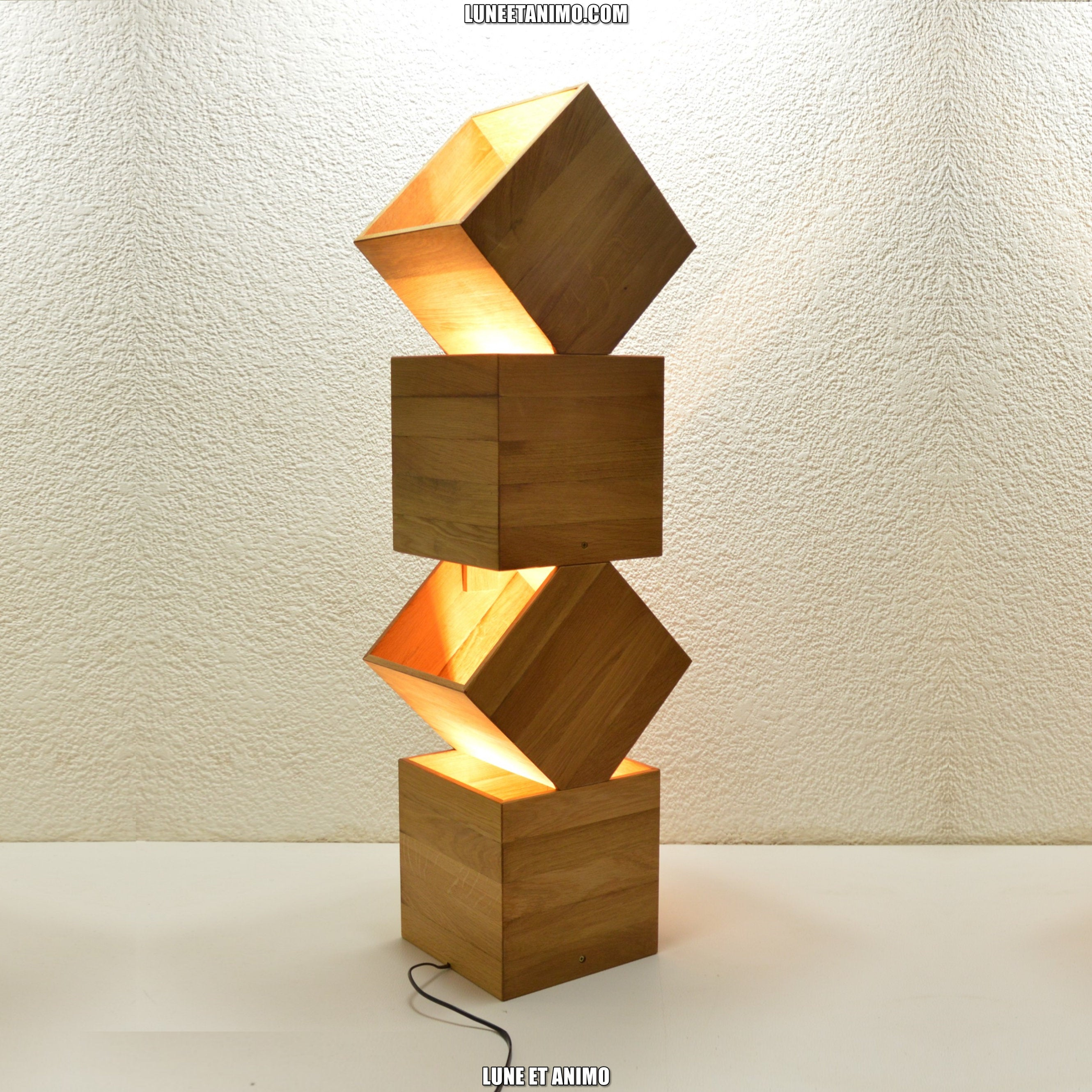 Danquen Handmade Wooden Design Floor Lamp within dimensions 2660 X 2660