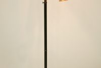 Dark Antique Brass Vintage Bridge Floor Lamp W Gooseneck Arm C Early 1900s throughout sizing 800 X 1067