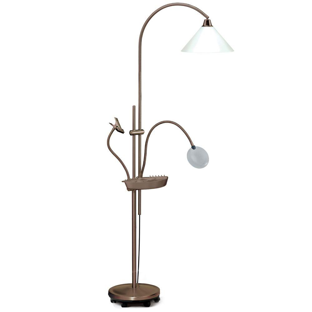 Daylight 65 In Black Antique Ultimate Floor Lamp U21098 with sizing 1000 X 1000