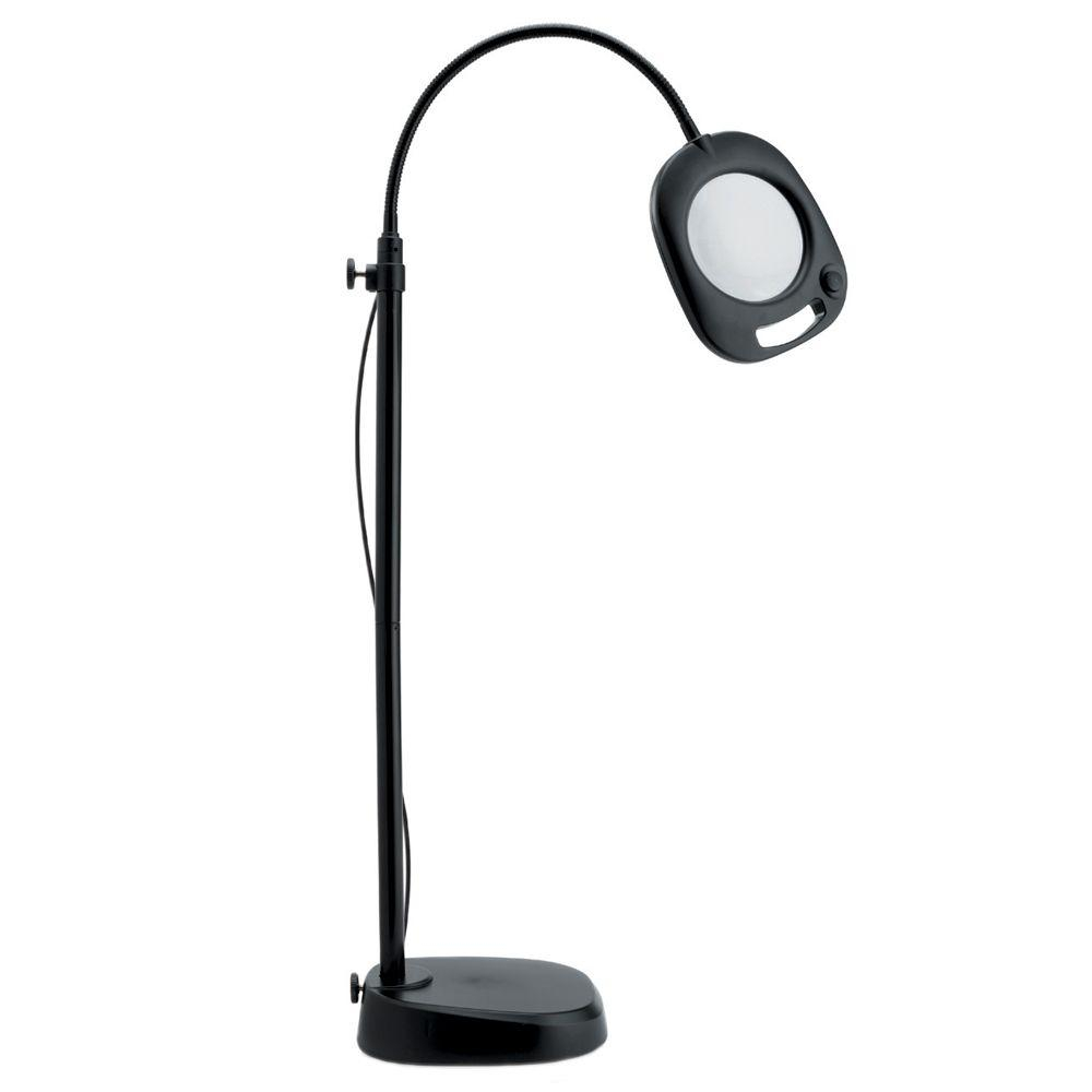 Daylight Naturalight 44 In Black Led Floor And Table Mag Lamp intended for dimensions 1000 X 1000