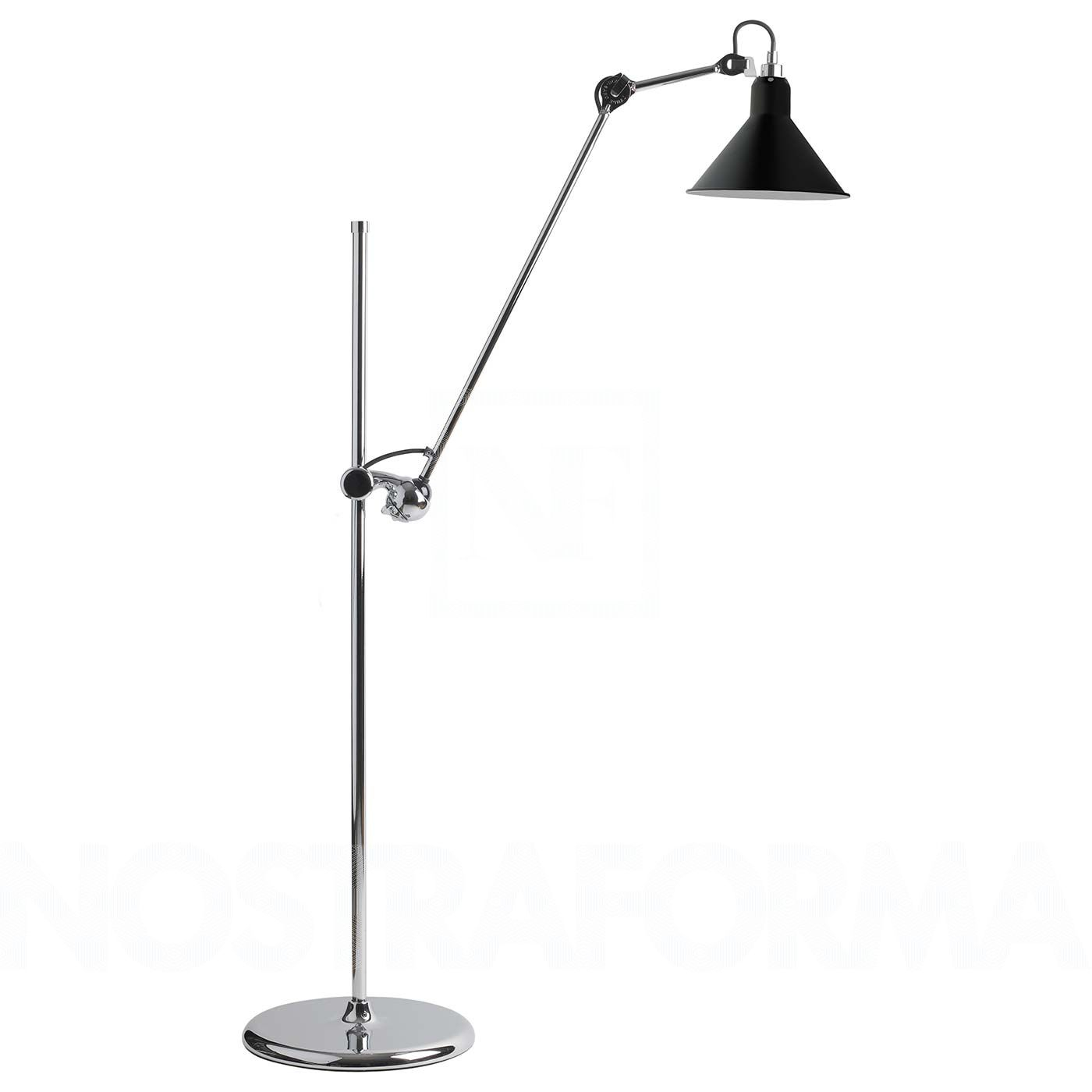Dcw Lampe Gras No 215 Chrome Floor Lamp in dimensions 1400 X 1400