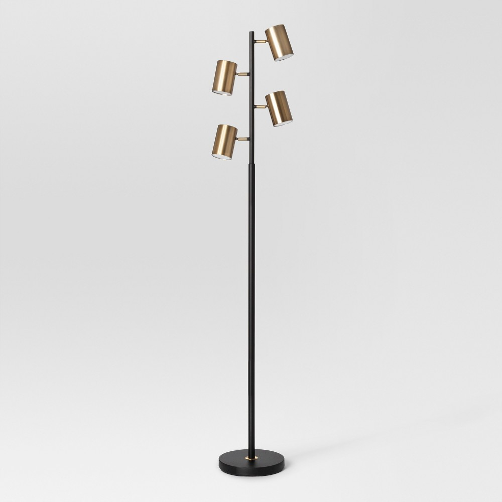 Dean Spotlight Floor Lamp Blackbrass Project 62 for measurements 1000 X 1000