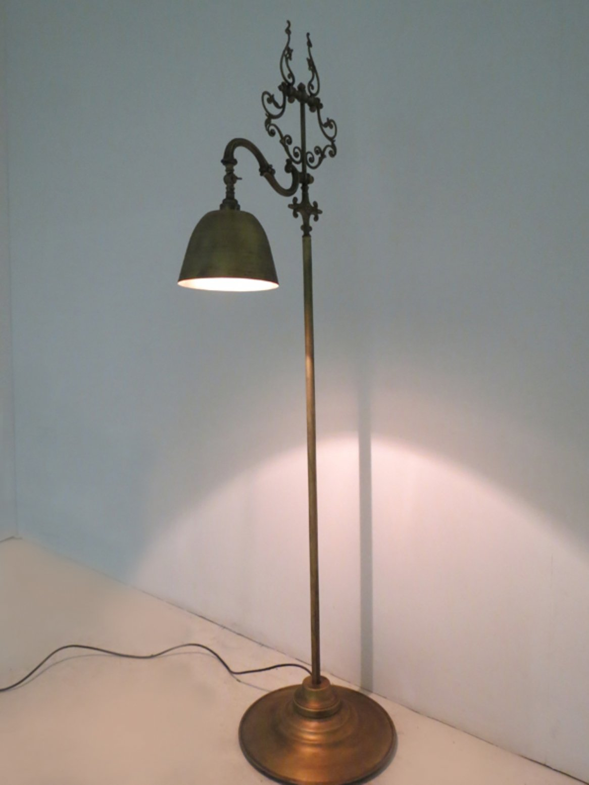 Decorative Antique Brass Floor Lamp Text Decoration Copy And regarding measurements 1166 X 1554