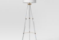 Delavan Tripod Floor Lamp Clear Includes Energy Efficient throughout sizing 2000 X 2000