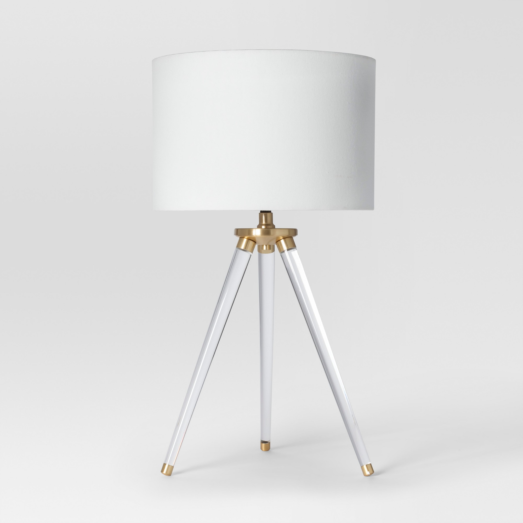 Delavan Tripod Table Lamp Clear Includes Energy Efficient with regard to sizing 2000 X 2000