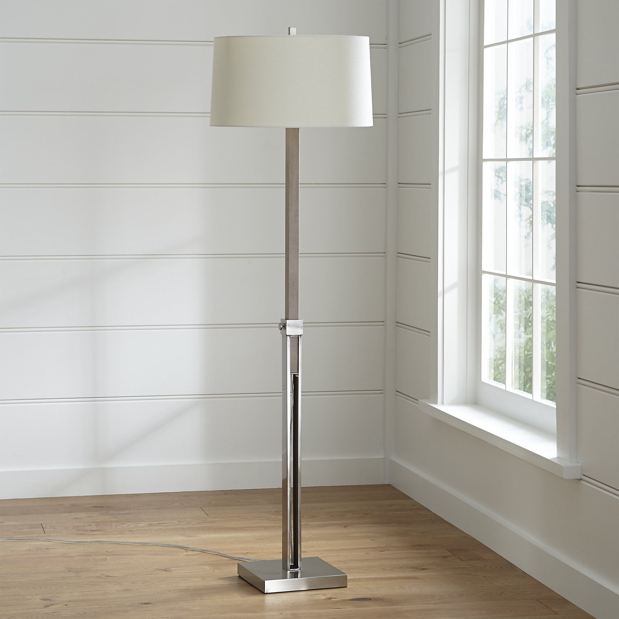 Denley Nickel Floor Lamp Living Room Bronze within measurements 2000 X 2000