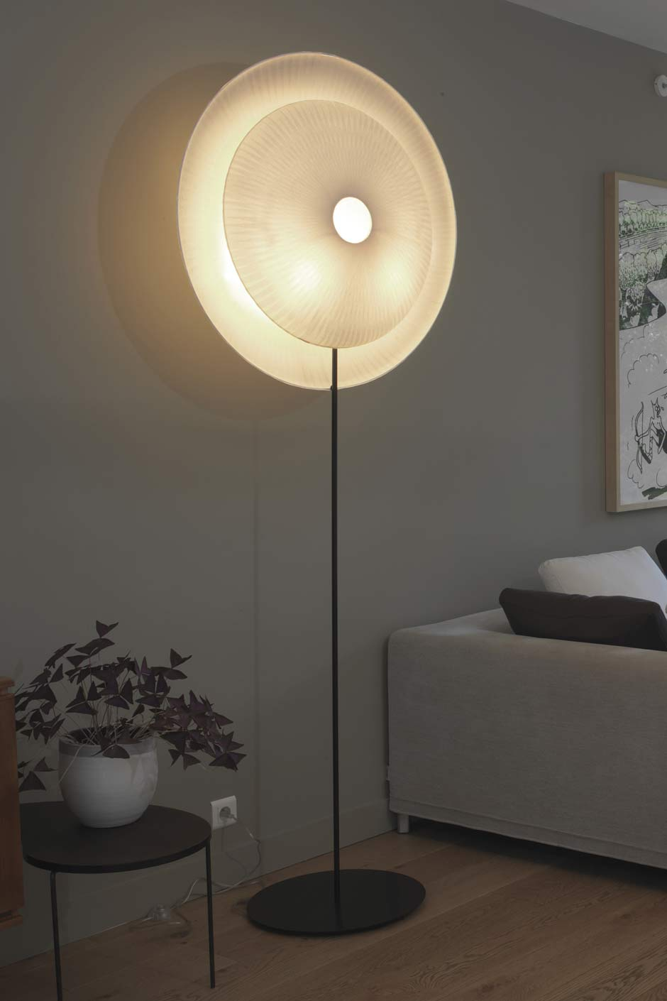 Design Floor Lamp In Japanese Paper within proportions 940 X 1410