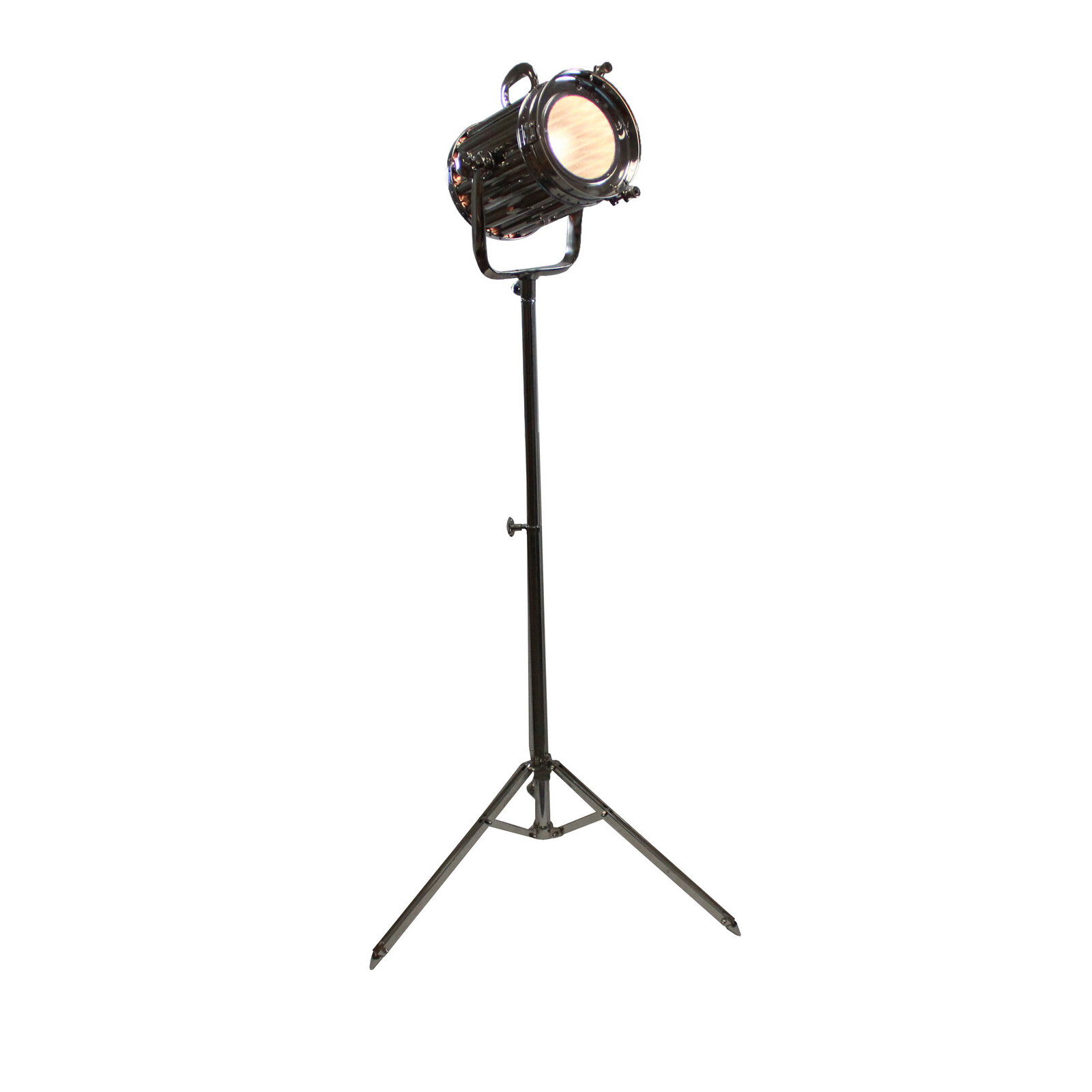 Details About 17 Stories Cruse Round Cinema Studio Spotlight 71 Led Tripod Floor Lamp inside dimensions 1600 X 1600