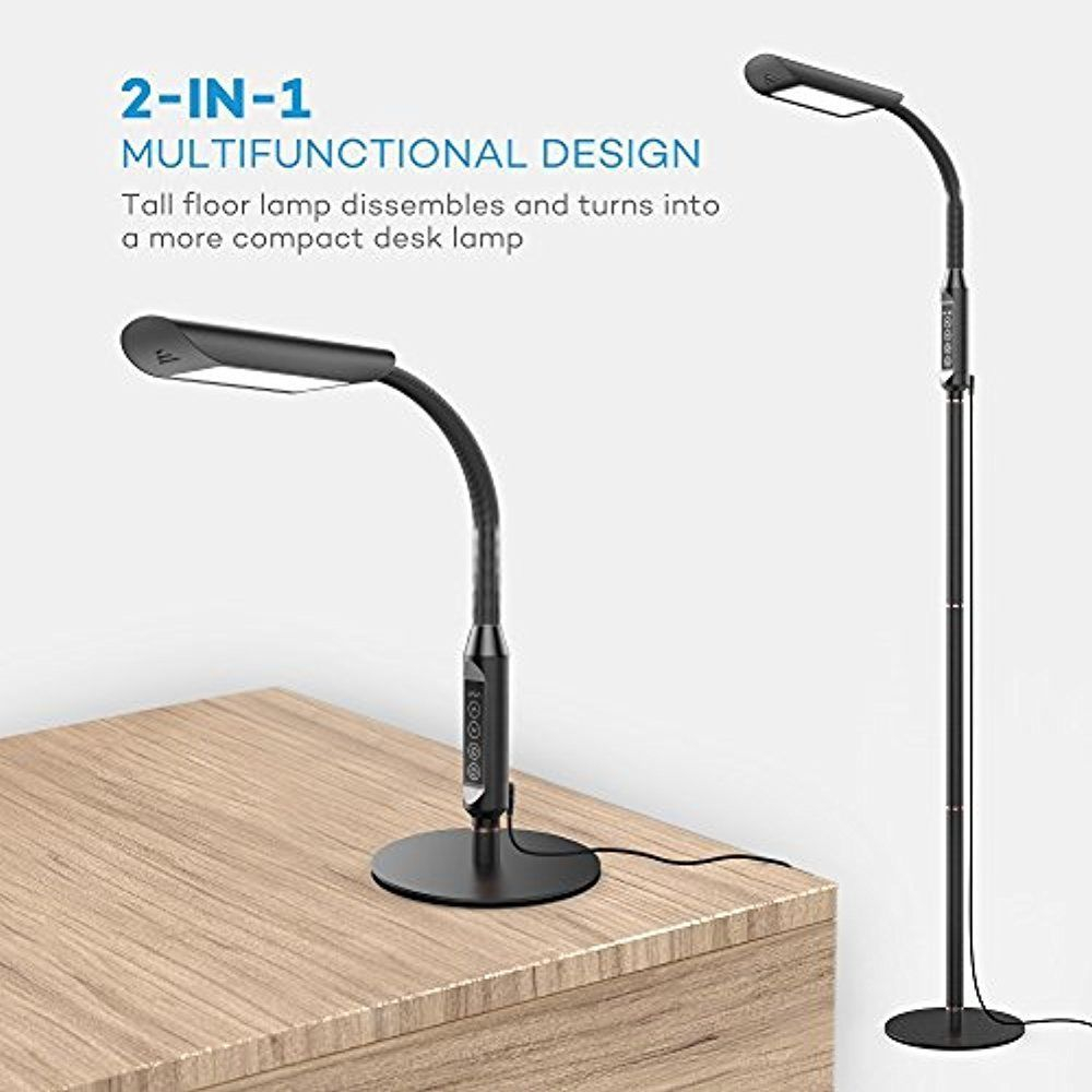 Details About 2 In 1 Floor Lamp Desk Lamp Dimmable Led intended for dimensions 1000 X 1000