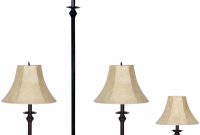 Details About 4 Piece Lamp Set Bronze Finish Vintage Light Floor Table Accent Lamps pertaining to size 1284 X 1500