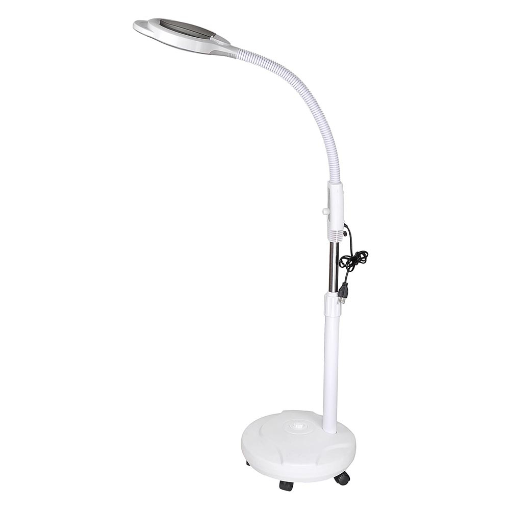 Details About 5x Diopter Led Magnifying Floor Stand Lamp Glass Lens Facial Magnifier Gooseneck inside measurements 1000 X 1000