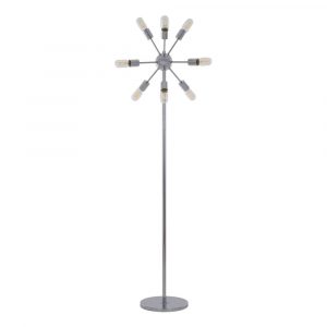 Details About 9 Light Floor Lamp Alsy Chrome Sputnik Led Filament Bulbs Included Durable Metal pertaining to proportions 1000 X 1000