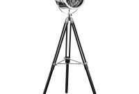 Details About Acme Cinema Floor Lamp In Black And Chrome inside proportions 2368 X 2368