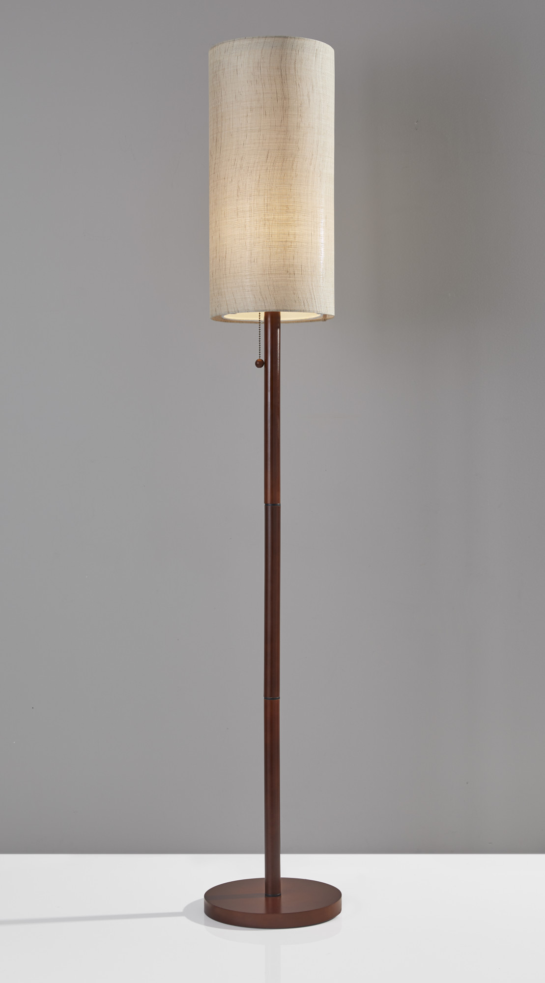 Details About Adesso 3338 Hamptons 1 Light 65h Floor Lamp Walnut with regard to proportions 1109 X 2000