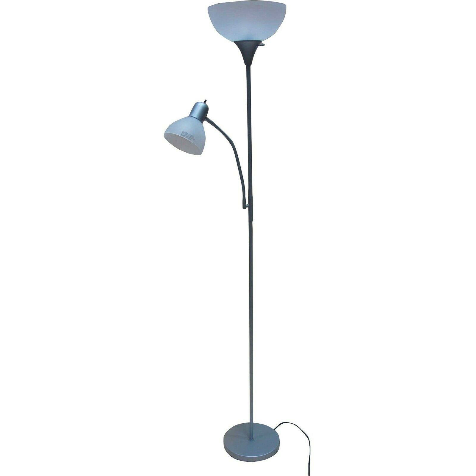 Details About Combo Floor Lamp 72 Standing Adjustable Reading Lamp Light Living Room Black for measurements 1600 X 1600